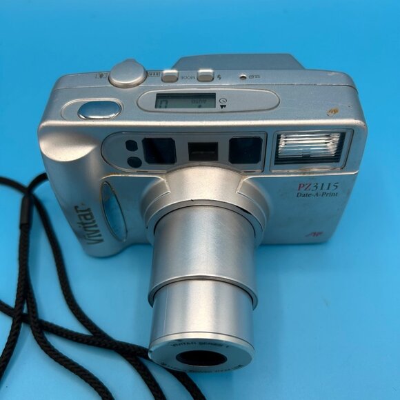 Vivitar PZ3115 Date-A-Print Point & Shoot Film Camera Silver - Picture 4 of 8